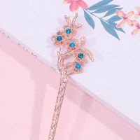 桃花 彼岸花宫廷古装发簪古典头饰百搭步摇流苏古风发钗盘发饰品簪子