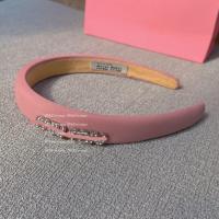 Miu粉色发箍 Miu家水钻粉色黑色发箍韩版少女