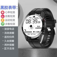 黑胶[缺少离线付款+信息同步+通话] 华强北GT23pro智能手表通话太空人手表男女蓝牙手环适用苹果华为