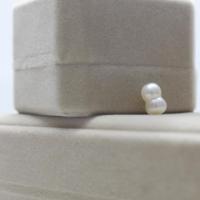 天然珍珠葫芦珠6-7mm裸珠 天然淡水珍珠葫芦珠6-7mm裸珠无配件免打孔