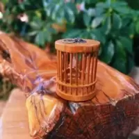 蝈蝈笼子实木手工制作天然纹理结实耐用 蝈蝈笼子实木手工制作天然纹理结实耐用