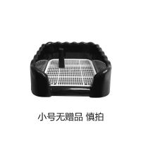 经典黑色(送立柱) 狗厕所大号狗宠物狗狗便盆尿盆中小型犬马桶用品厕所自动冲水神器