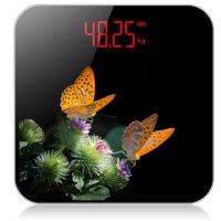 28X28CM 轻奢天鹅带窗口(LCD液晶屏)电池款 体重秤电子秤体重家用人体秤电子称体重电子秤家用学生宿舍精准