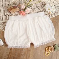 白色 均码 [适合80-110斤] 南瓜短裤高腰宽松安全裤女防走光可外穿薄款学生大码jk保险打底裤