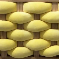 亮黄色4厘米(半斤约3.5米) 半斤宝宝绒 ins超粗毛线 打结床围 婴儿床宝宝床缠绕防撞保护围栏