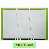 普通63长加一层层板 洞洞板挂钩展架货架小饰品架展览展会饰品展示架手机配件架工具架