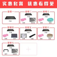 笼子+托盘 新品加粗铁丝款35*26*33 猫笼狗笼小中大型犬狗笼子泰迪鸡笼兔子笼折叠笼宠物笼窝带厕所