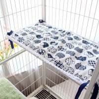 花边白底猫凉席款 XS-超小型(22*40CM) 宠物垫子猫咪棉垫保暖加厚冬笼平台垫猫垫睡觉用狗狗垫子睡垫