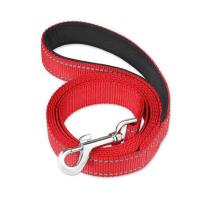 [1.2米扁反光牵引绳单绳子] XS码[6-15斤可调节] 狗狗牵引绳背心式遛狗绳子泰迪拉布拉多金毛小中大型犬宠物胸背带