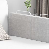 亚麻灰 长0.5米围栏 婴儿床边围栏宝宝防摔护栏可调节婴儿防摔床护栏挡板床可调节