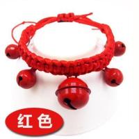 亚光大铃铛红色 M-中型可调节12—40厘米 多个铃铛小狗猫咪颈圈用品项链泰迪狗狗项圈 宠物小猫项圈颈带