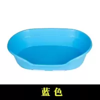 蓝色 狗盆 小号 宠物洗澡盆树脂猫狗窝塑料防咬防水可拆洗狗窝泰迪金毛狗床产房