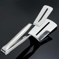 常规款 不锈钢煎夹 304不锈钢煎鱼铲子夹子翻鱼铲炸鱼神器不粘加宽牛排披萨厨房煎铲