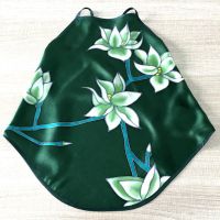 墨绿玉兰 s-m(低于95斤选择)单件 复古风汉服真丝肚兜女性感内衣肚兜式吊带桑蚕丝情趣古代睡衣寝服