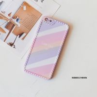 紫色彩虹[单手机壳] 苹果11 粉色玉桂狗苹果6钢化膜6splus卡通彩膜iPhone8 7plus手机壳XR1112