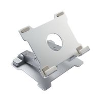 T27平板支架 银色 平板电脑支架带风扇散热器游戏吃鸡升降折叠降温iPad pro绘画上课