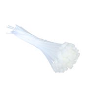 白色 宽7.6MM长30厘米80条 超长大号塑料自锁式尼龙扎带强力卡扣勒死狗1米长捆绑玉米杆苞米