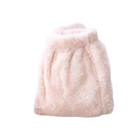 [法兰绒]粉色单裤 80 婴幼儿法兰绒连体衣外出哈衣秋冬款保暖连体爬服萌宝宝家居服睡衣