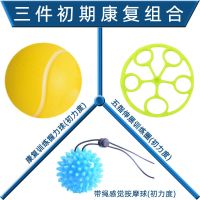 三件初期康复组合 中风康复训练器材握力器康复球练手力老人锻炼手指力握力圈握力球