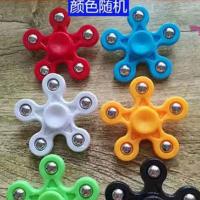 颜色随机两用陀螺 佐助万花筒写轮眼风魔手里剑飞镖手指指尖陀螺合金属玩具