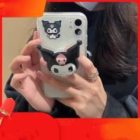 小恶魔(壳+小恶魔支架) 苹果12 mini 甜酷库洛米可爱边框支架手机壳适用苹果12软12promax11XRXS闺蜜