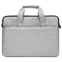 718薄款灰 13.3 联想华为15.6寸笔记本电脑包女学生戴尔男14寸华硕手提斜跨16.1寸