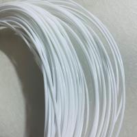 白色3.8空心圆 一斤装 吊篮修补藤条编织材料PE藤线彩色用于修补吊篮藤椅diy编织材料