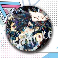 伏黑惠 镭射吧唧 咒术回战周边徽章吧唧五条悟两面宿摊狗卷棘伏黑惠夏油杰野蔷薇