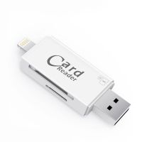 USB2.0 [C款 实惠版]支持TF/SD卡 苹果手机SD相机读卡器otg线高速usb3.0内存卡iPhone转接头多
