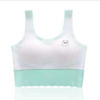 3202 白色1件 M(45-70斤) 防凸点发育期小背心学生少女内衣大童9-12女孩小学初中生16岁女童