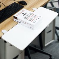 方型 55*25CM 铁灰 桌面延长板免打孔扩展电脑桌子延伸加长版托架加宽折叠键盘支架