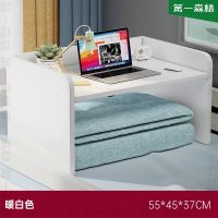 白色(桌面颜色随机) 床上桌大学生宿舍神器书桌写字桌寝室上铺懒人笔记本电脑桌小桌子