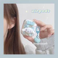 奶油大耳狗airpods保护套 airpods保护套2适用苹果一代无线蓝牙耳机pro三代透明软壳二代3代