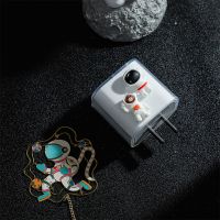 单壳 白色星际熊-电镀银 苹果13数据线保护套iPhone12promax充电器线保护绳防折断20w专用