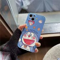 直边大嘴眯眼叮当猫-单壳 mate40e 旋转叮当猫iPhone13Promax手机壳苹果11支架12情侣xs/xr软7