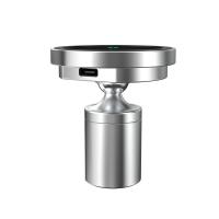 银白色 苹果iPhone12系列专用磁吸式车载无线充电支架快充15W充电器