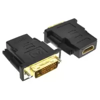 HDMI母转DVI公转接头 HDMI转DVI转接头台式电脑主机接液晶电视显示器dvi转hdmi转换头