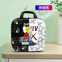 黑白健身包 任天堂switch健身环收纳包全套ns防摔保护盒游戏机大包斜跨手提硬