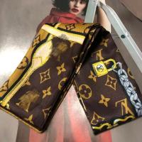 [驴家咖色]字母版 欧阳娜娜同款小香风丝巾发带女绑发饰发绳头饰马尾飘带发圈潮