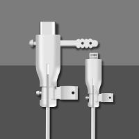 苹果20W数据线套-[白] 苹果13数据线保护套iPhone12pro20W充电器头线硅胶套手机防折断