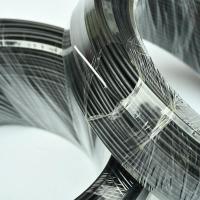 黑色 200米长/捆(铁丝粗1.0MM) 通信绑线扎线1.0*200米镀锌铁丝扎线 圆形包塑铁芯捆扎线扎带绑丝