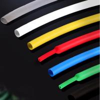 颜色请备注 直径1.5mm(每件5米) 热缩管数据线绝缘套管电工电线缆保护热收缩管修复软护套充电线