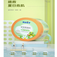 青蛙王子祛痱粉[140g] 婴儿爽身粉盒装婴儿童用品宝宝儿童热痱粉宝宝痱子粉