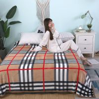 经典格调 120x200cm加厚细密1.6斤 毛毯加厚法兰绒铺床单珊瑚绒毯子加厚空调毯学生宿舍办公室绒盖毯