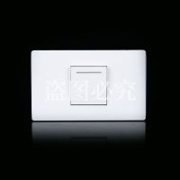 一开 金牛118型暗装老式墙上六孔插座开关多功能插座面板套餐家用组合