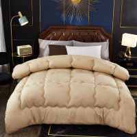 暖洋洋-驼色 150*200cm冬被5斤 羊毛被冬被被子加厚保暖棉被芯被褥冬天太空被被褥单人被冬季