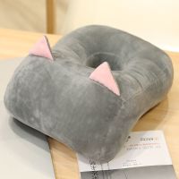 灰猫咪 午睡枕33*24*12CM 午睡枕趴睡枕办公室靠垫抱枕午休枕头学生趴趴枕教室趴着睡觉神器