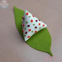 单个 八宝 大粽子+粽叶 端午节创意DIY不织布粽子材料包幼儿园儿童手工制作仿真立体粽子