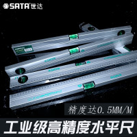 世达工具300mm/91601(不带磁) 工具水平尺高精度铝合金水平仪平衡家用靠尺磁性装修激光打线