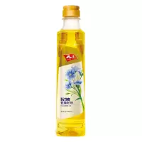 智当嘉亚麻籽油500ml食用油低温冷榨工艺健康小瓶